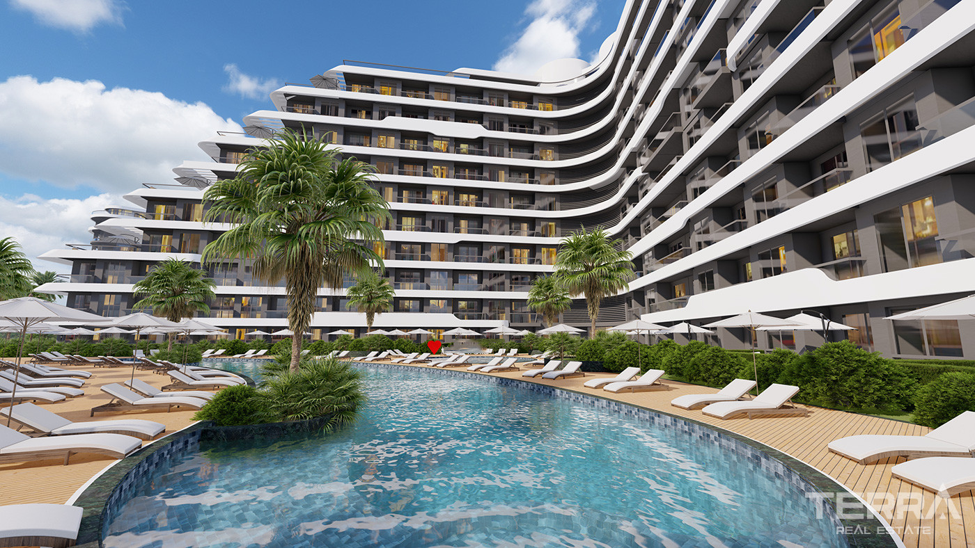 Exclusive Hotel-Style Flats with Smart Home System in Antalya Altıntaş - 73710