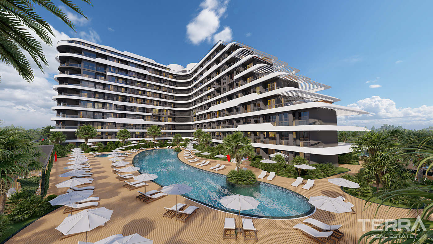 Exclusive Hotel-Style Flats with Smart Home System in Antalya Altıntaş - 73711
