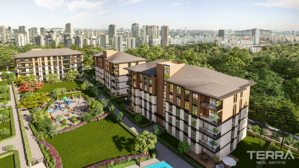 Bequeme Apartments in Istanbul, geeignet für Investitionen in Başakşehir