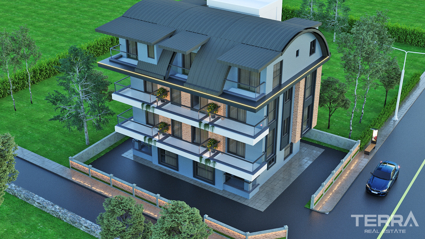 Bargain Apartments Surrounded by Social Amenities in Gazipaşa Center - 73879