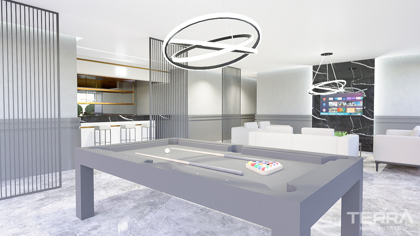 Sea View Living at Apartments with Various Social Facilities in Alanya - 73906