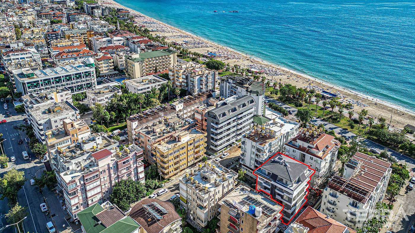 Luxury Alanya Apartments in Prime Location Near Cleopatra Beach - 101256