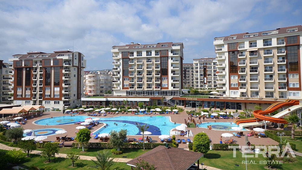 1 Zimmer Eckwohnung im Orion City in Avsallar/Alanya - 2451