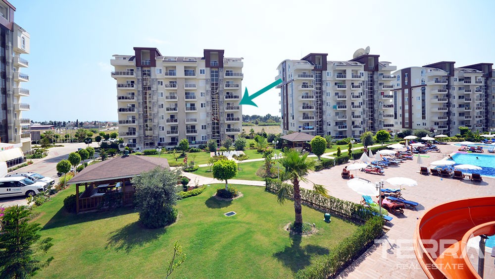 1 Zimmer Eckwohnung im Orion City in Avsallar/Alanya - 2453