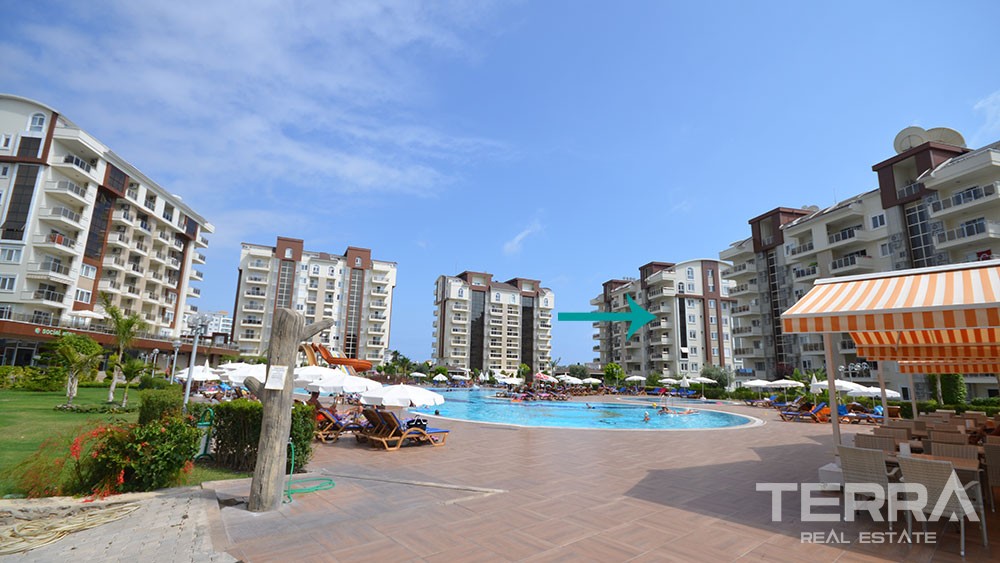 1 Zimmer Eckwohnung im Orion City in Avsallar/Alanya - 2455