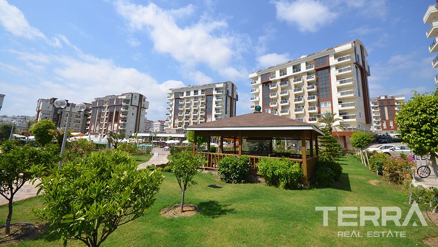 1 Zimmer Eckwohnung im Orion City in Avsallar/Alanya - 2458