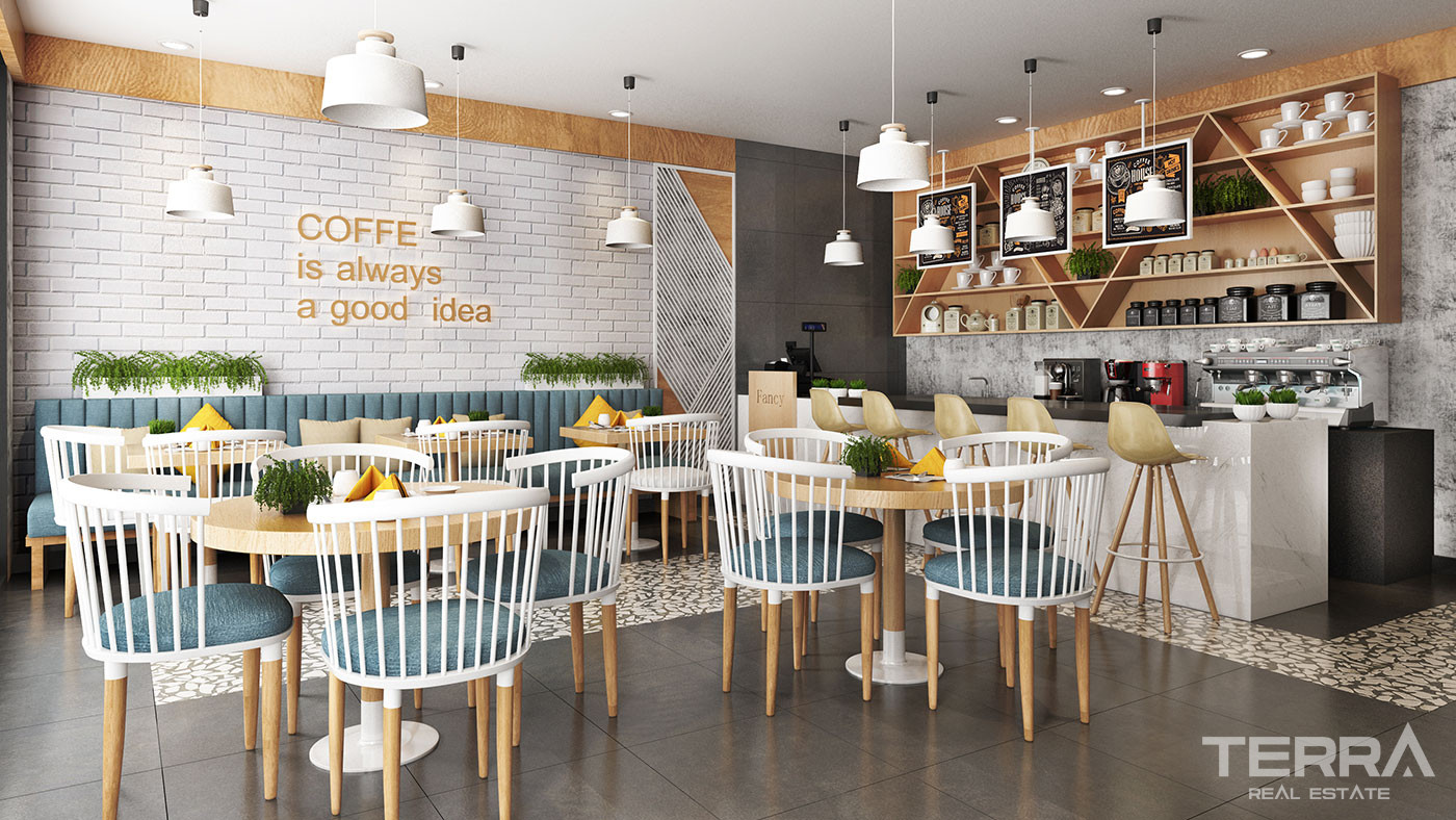 Møbleret luksuslejlighed med topmoderne faciliteter i Avsallar, Alanya - 74101