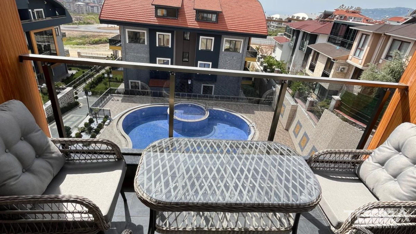 Panoramic Sea View Flats in Alanya with Luxurious Social Facilities - 102441