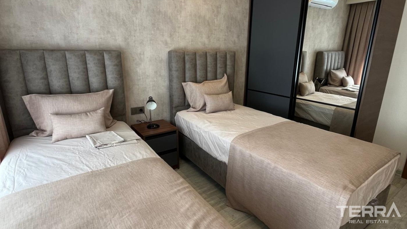 Panoramic Sea View Flats in Alanya with Luxurious Social Facilities - 102446
