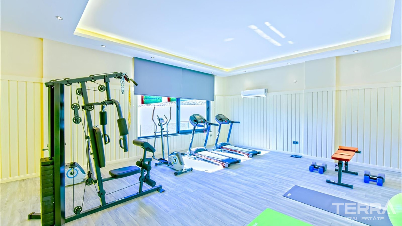 Panoramic Sea View Flats in Alanya with Luxurious Social Facilities - 102455