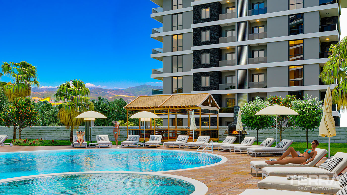 Luksusowe apartamenty w spokojnym otoczeniu w Konaklı, Alanya - 74213