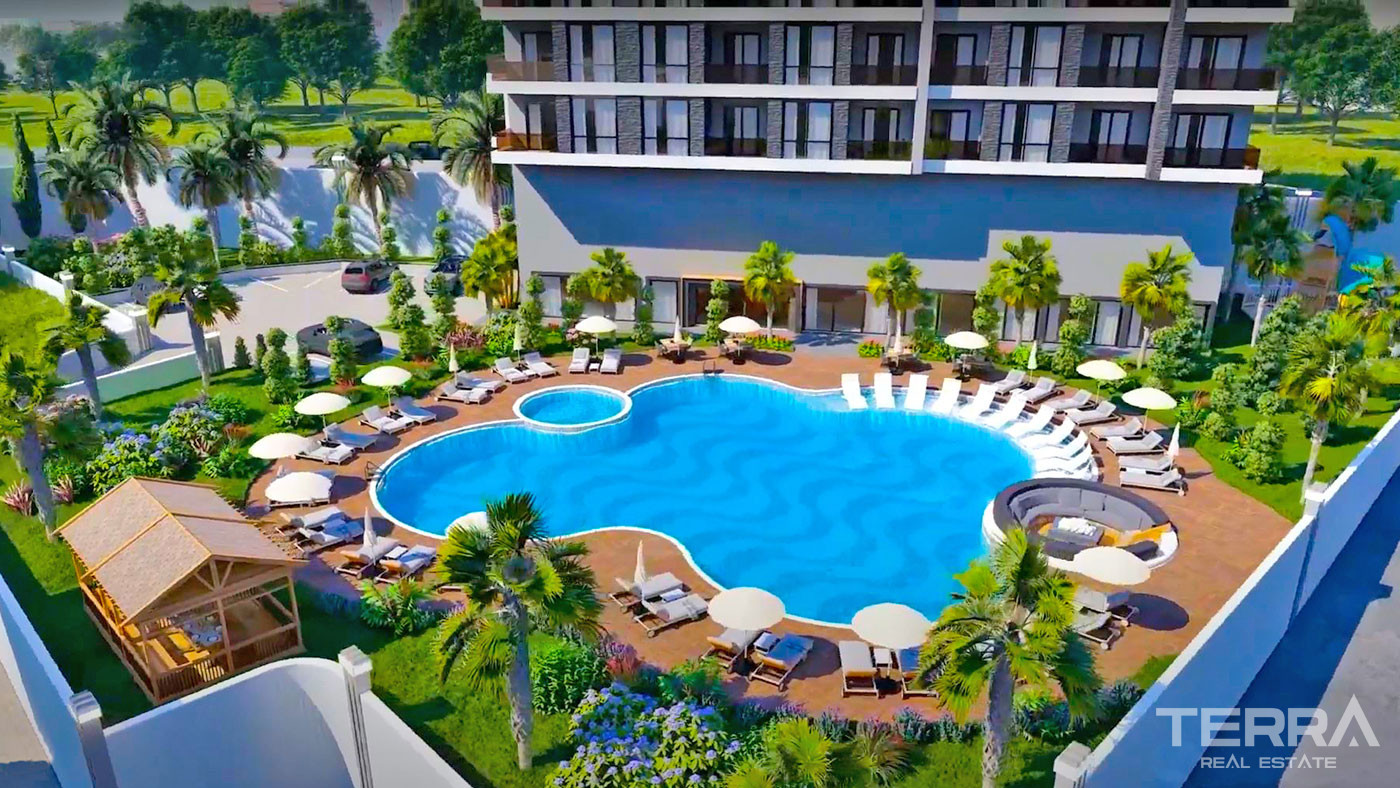 Luksusowe apartamenty w spokojnym otoczeniu w Konaklı, Alanya - 74216
