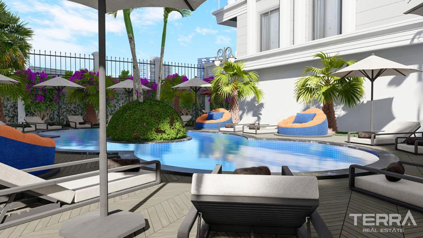 Centralnie położone apartamenty w Alanyi, 600 m od plaży - 74264