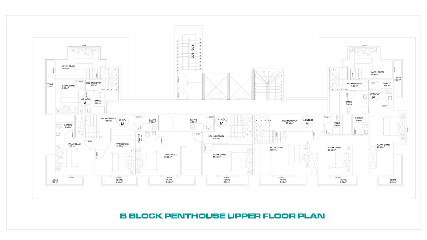Centralnie położone apartamenty w Alanyi, 600 m od plaży - 74280