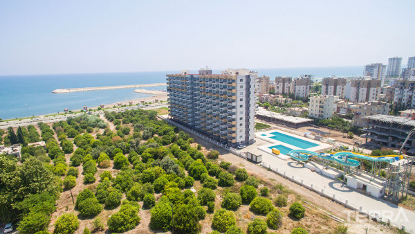 Komfortable familienfreundliche Wohnungen am Meer in Mersin, Erdemli