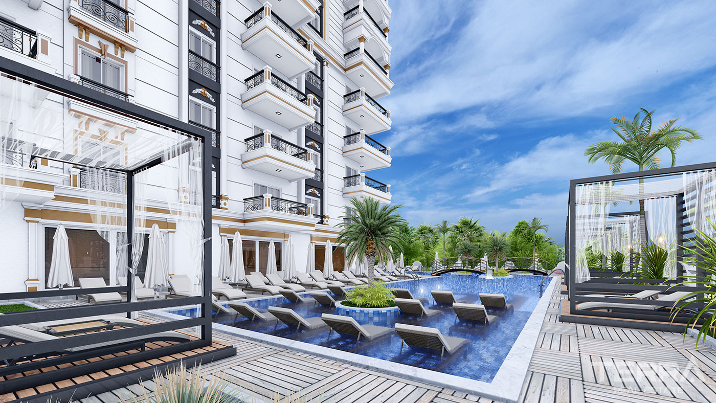 Luxury Living in a Quiet Neighborhood with Modern Alanya Apartments - 74491