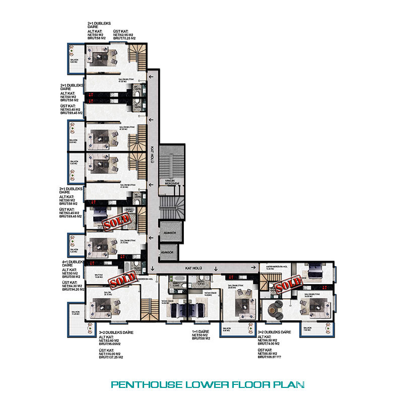 Luxury Living in a Quiet Neighborhood with Modern Alanya Apartments - 74506