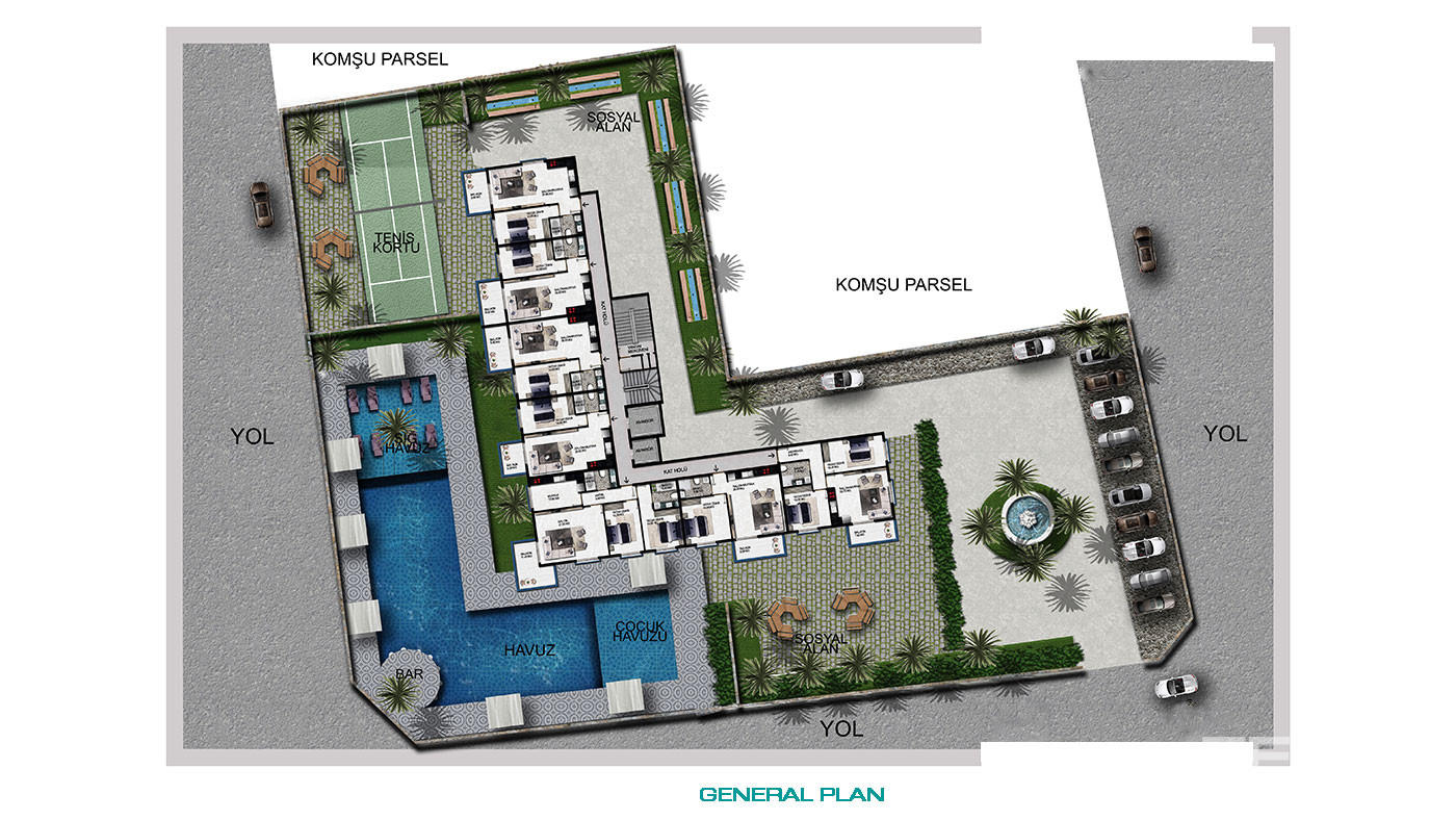 Luxury Living in a Quiet Neighborhood with Modern Alanya Apartments - 74507