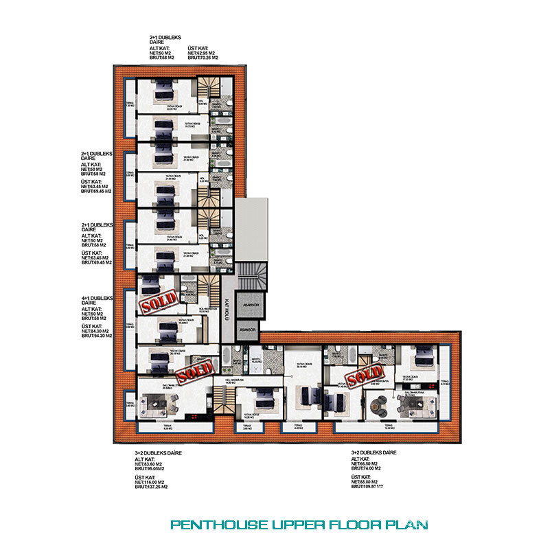 Luxury Living in a Quiet Neighborhood with Modern Alanya Apartments - 74508