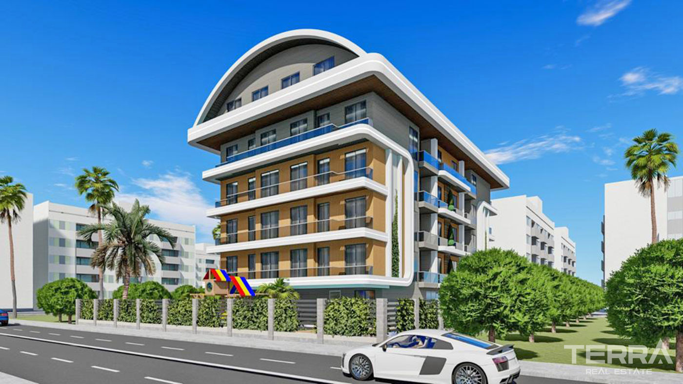Luxury Alanya Flats with Central Location and Short Walk to the Beach - 74611