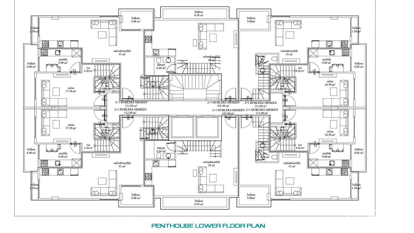 Luxury Alanya Flats with Central Location and Short Walk to the Beach - 74620