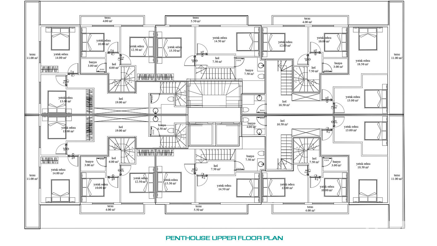 Luxury Alanya Flats with Central Location and Short Walk to the Beach - 74622