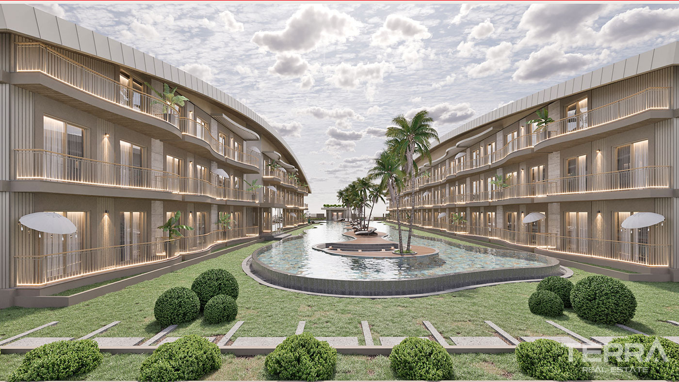 Contemporary Luxury Apartments Close to Lara Beach in Antalya Kundu
