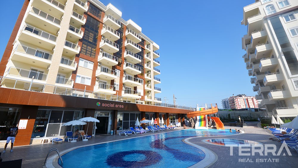 Komplett eingerichtetes Studio Apartment in Avsallar, Alanya - 2521