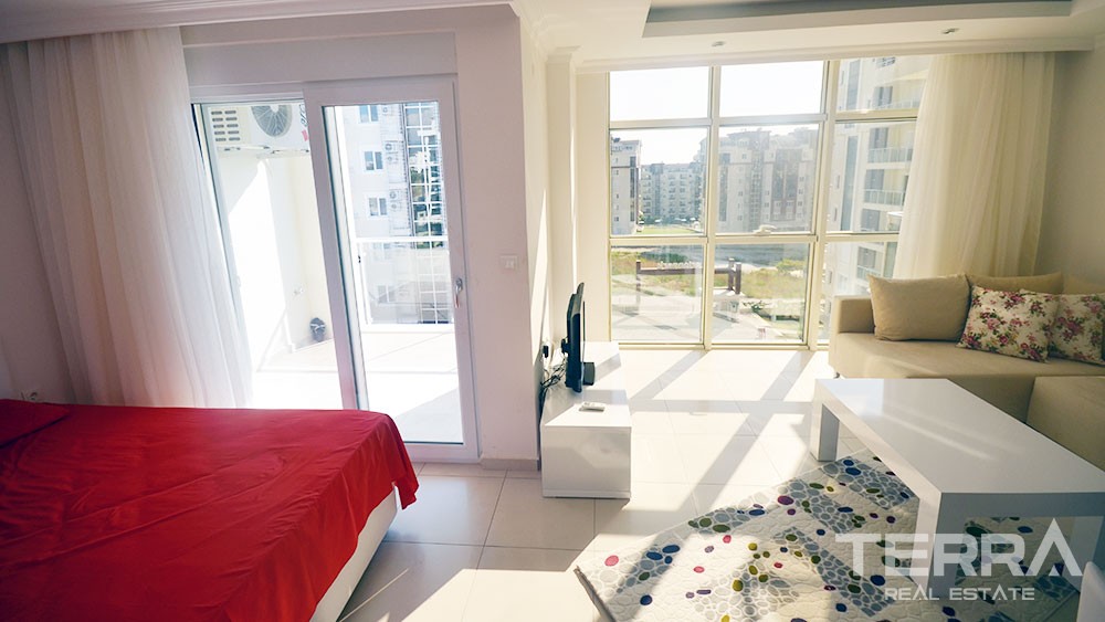 Komplett eingerichtetes Studio Apartment in Avsallar, Alanya - 2524