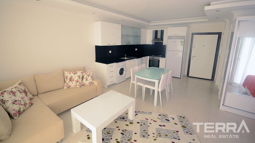 Komplett eingerichtetes Studio Apartment in Avsallar, Alanya - 2543