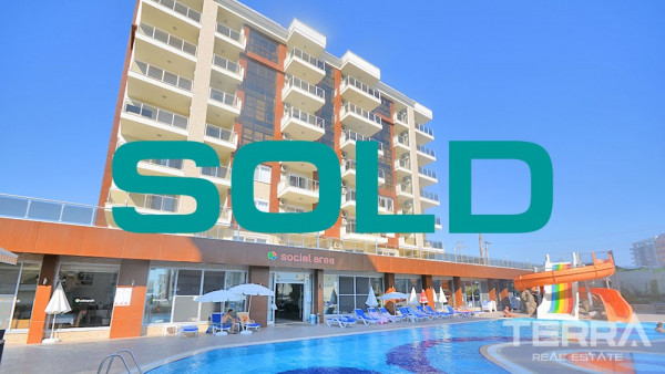 Komplett eingerichtetes Studio Apartment in Avsallar, Alanya