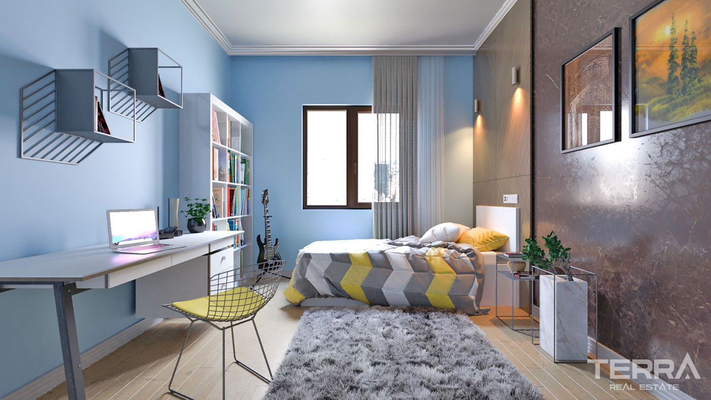 Key Ready Investment Apartments with City and Forest View in Pendik - 74797