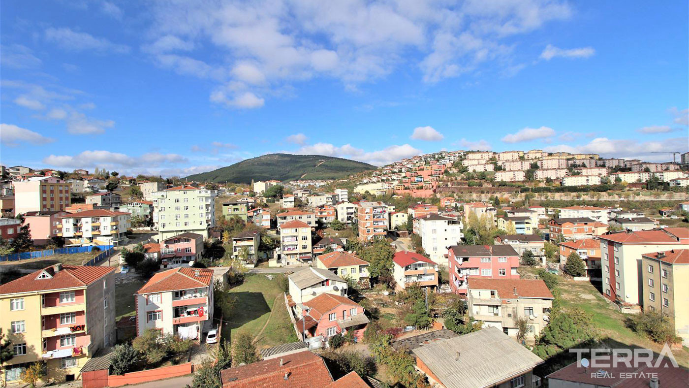 Key Ready Investment Apartments with City and Forest View in Pendik - 74804
