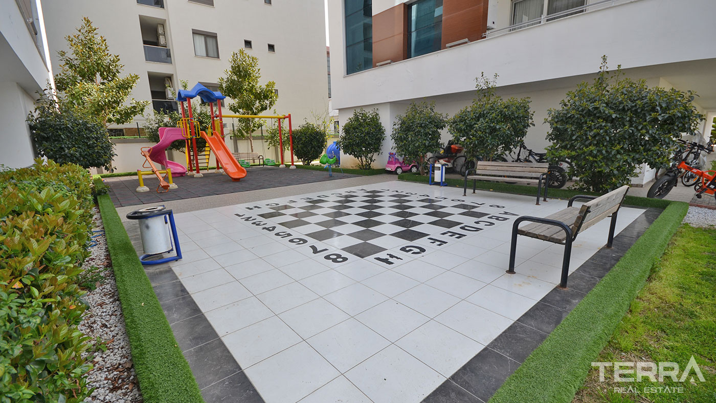Alanya's Furnished Duplex Apartment with Sea View Close to Beach - 75055