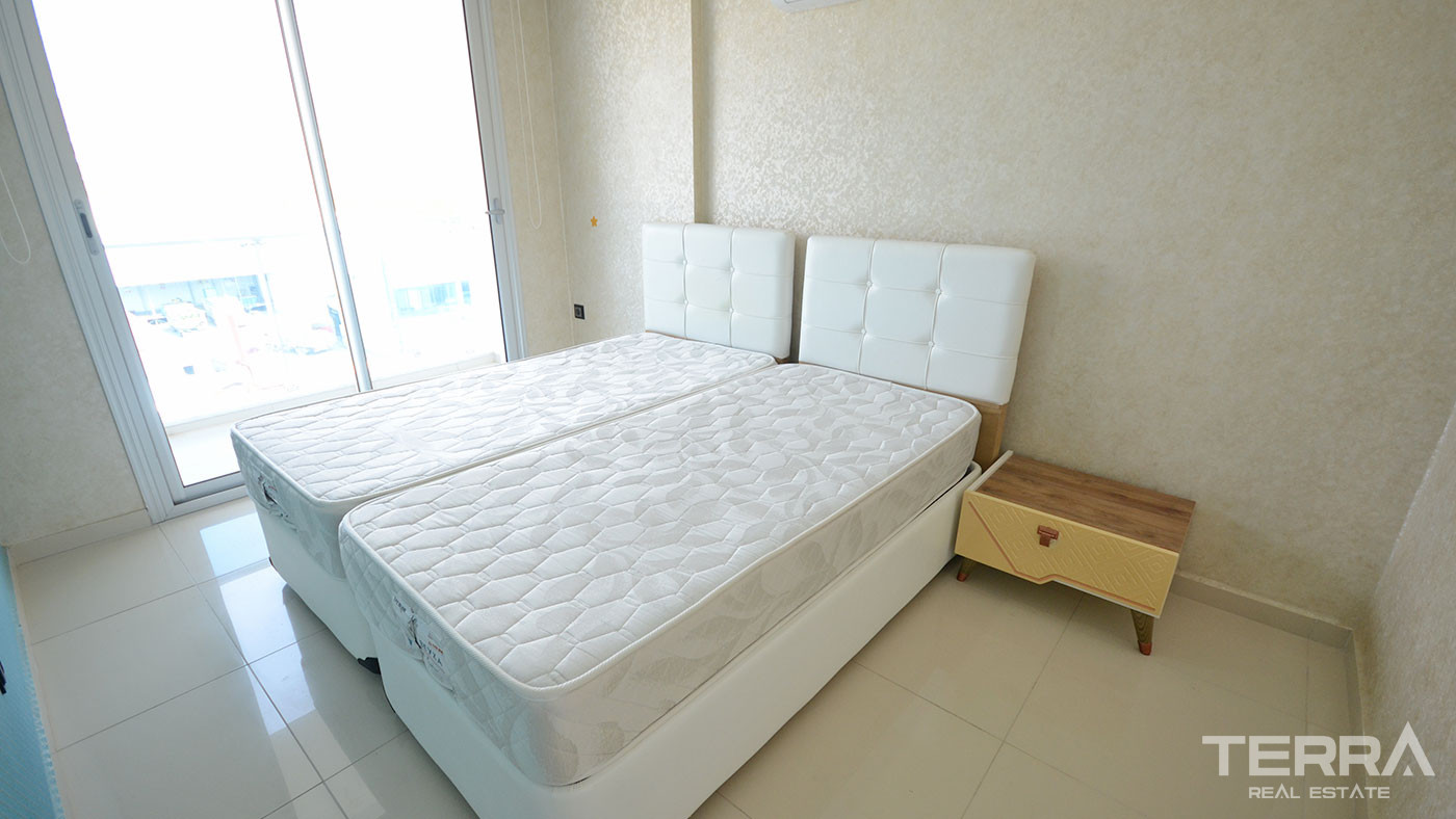 Alanya's Furnished Duplex Apartment with Sea View Close to Beach - 75058