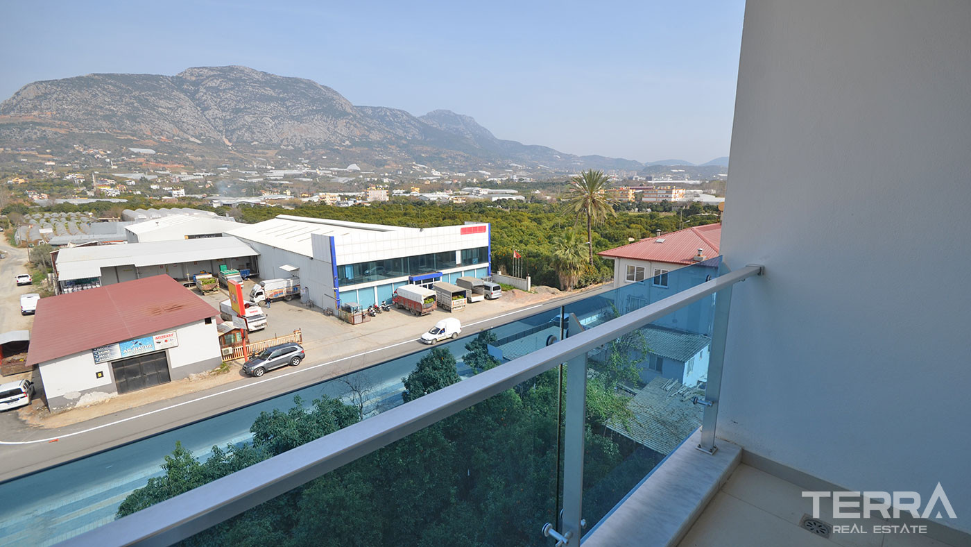 Alanya's Furnished Duplex Apartment with Sea View Close to Beach - 75059