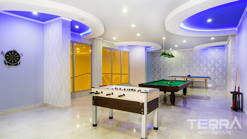 Modernly Designed Sea View Alanya Apartment in Another World Complex - 75115