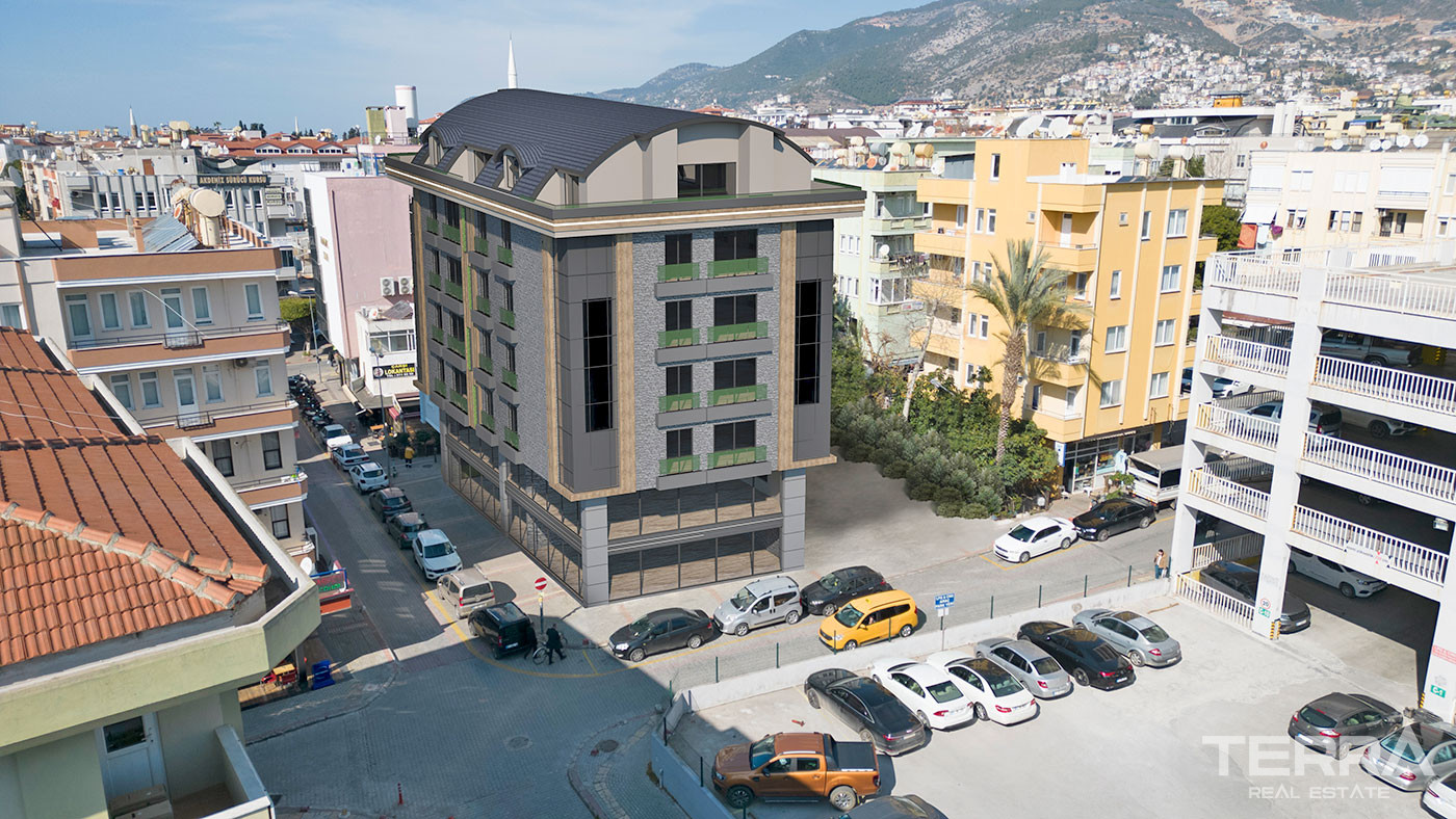 Central Alanya Apartments in a Prime Location Close to the Beach