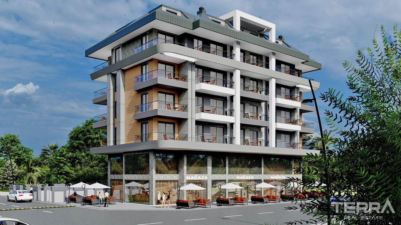 Boutique Complex of Sea View Apartments 100 M from The Beach in Alanya