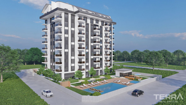 Moderne und gemütliche Apartments mit Naturverbundenheit in Alanya, Payallar