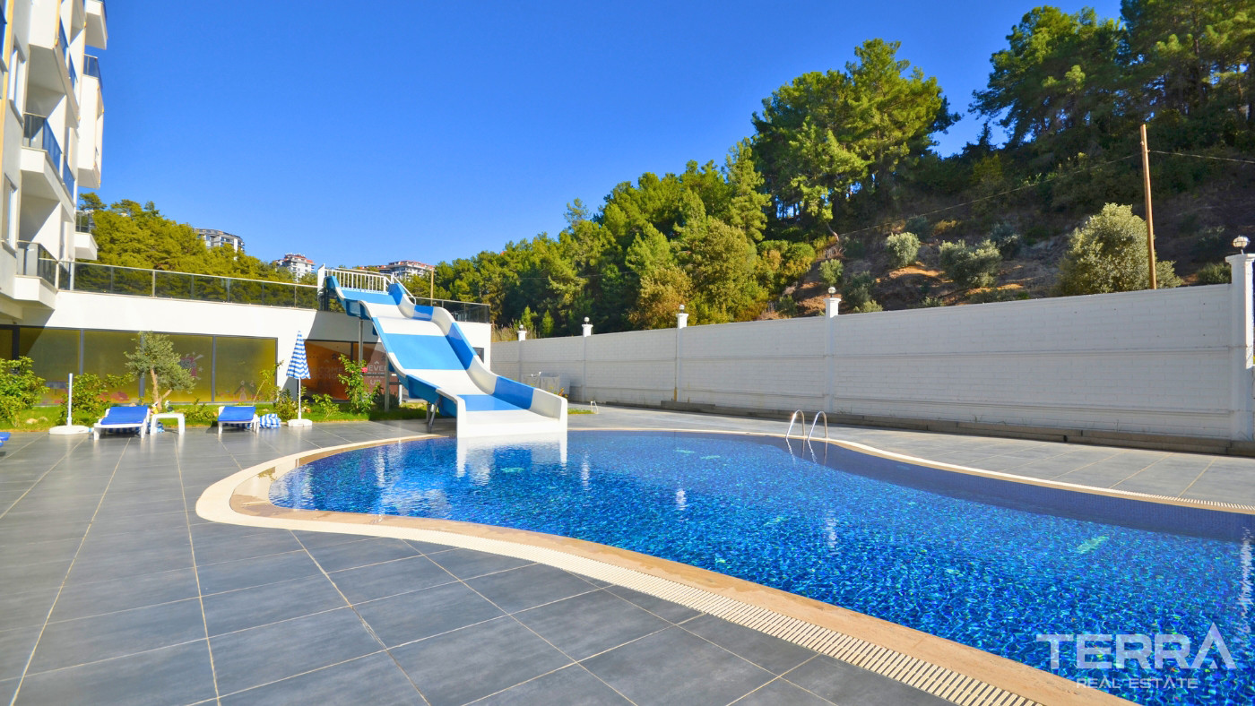 Furnished Flat Surrounded by Pine Forest Offer Luxury Living in Alanya - 101647