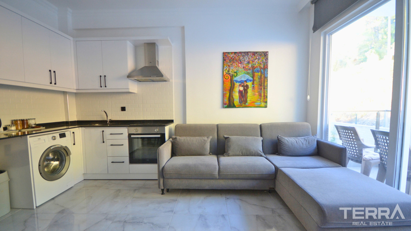Furnished Flat Surrounded by Pine Forest Offer Luxury Living in Alanya