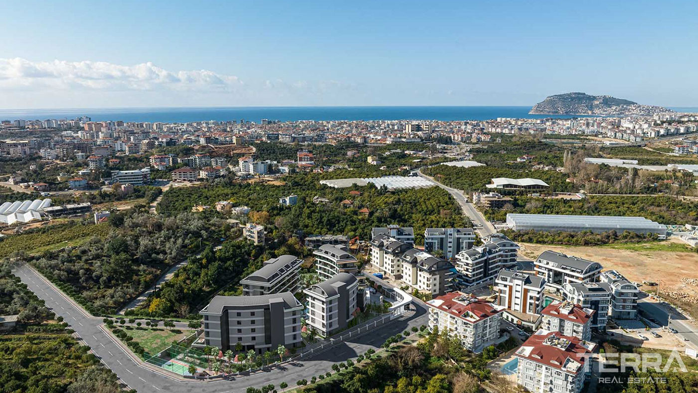 Alanya's Luxurious Apartments Featuring Shuttle Service to the Beach