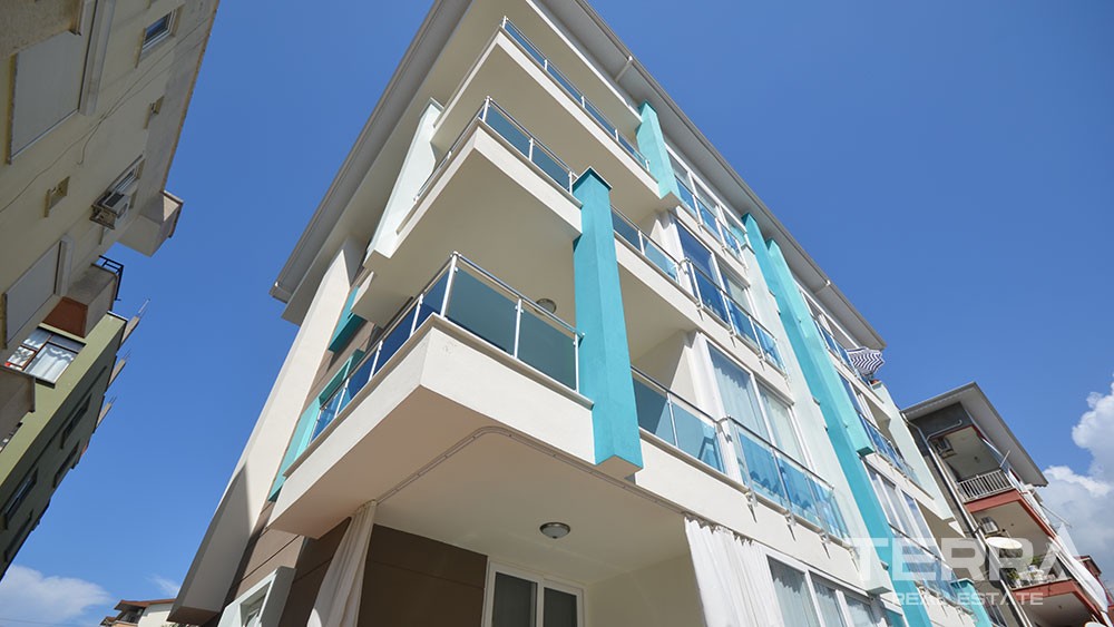1 bedroom apartments near Cleopatra Beach in central Alanya - 2615