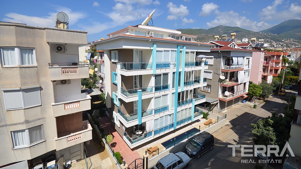 1 bedroom apartments near Cleopatra Beach in central Alanya - 2616