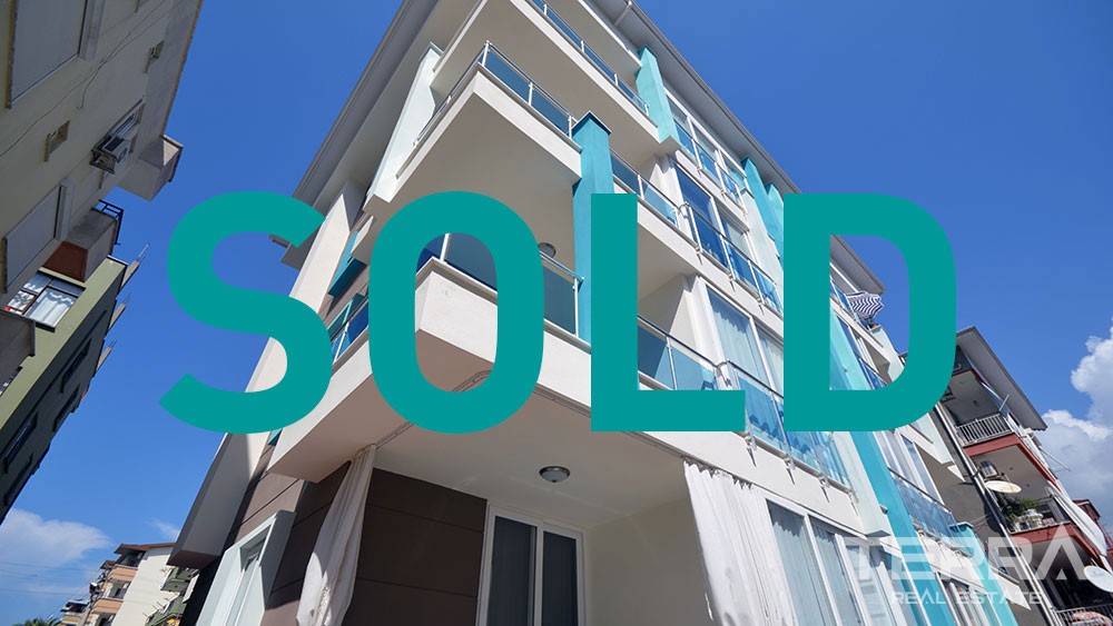 1 bedroom apartments near Cleopatra Beach in central Alanya - 2625