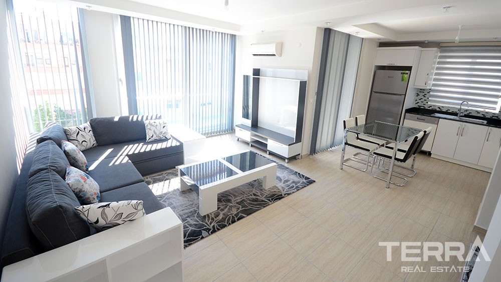 1 bedroom apartments near Cleopatra Beach in central Alanya - 2629