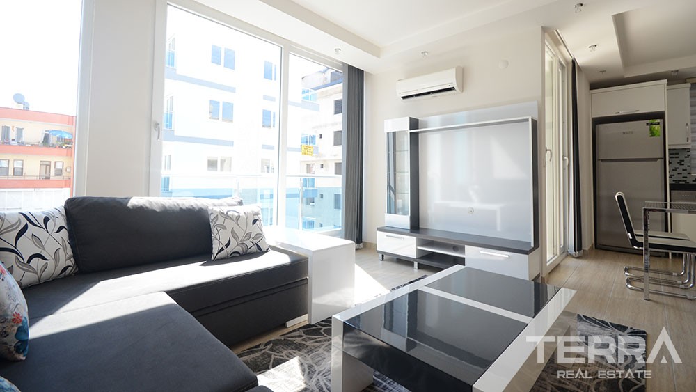 1 bedroom apartments near Cleopatra Beach in central Alanya - 2645