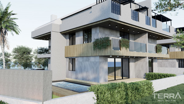 Spacious Luxury Villas Featuring Smart Home System in Antalya