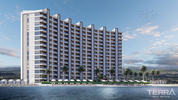 Komfortable und geräumige Apartments direkt am Meer in Erdemli, Mersin